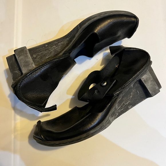 Trippen German brand Black Leather Women's Shoes - Picture 4 of 7